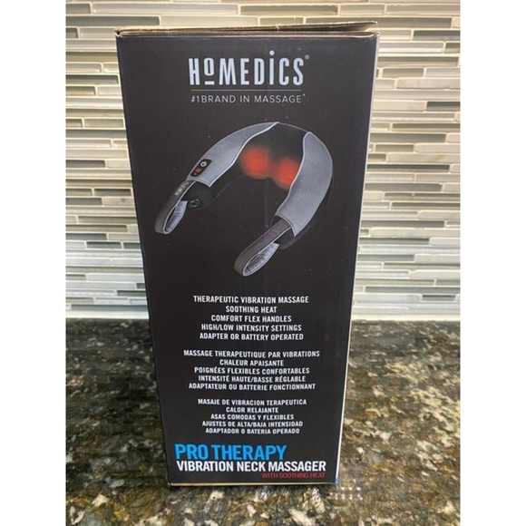 HoMedics Pro Therapy Vibration Neck Massager with Soothing Heat - Picture 2 of 3